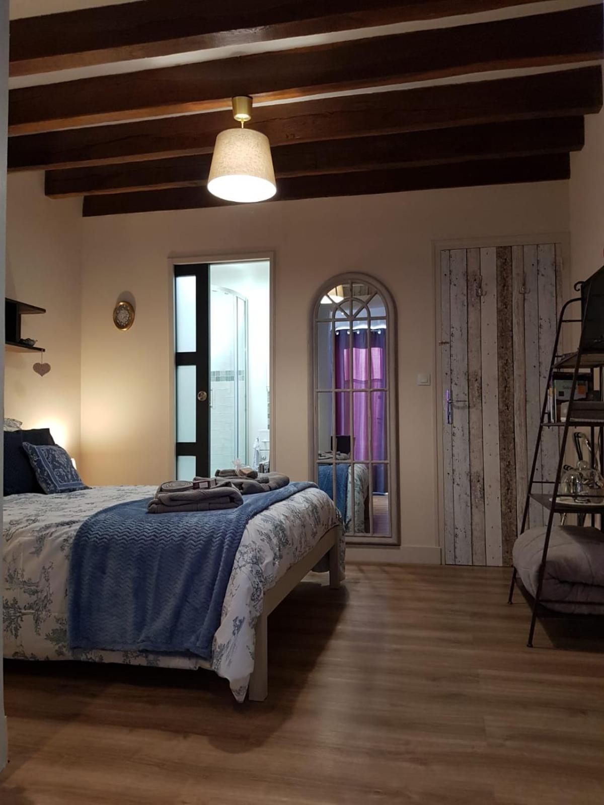 Le Grand Cedre Spa Et Sauna Interieur Piscine Marolles  객실 사진